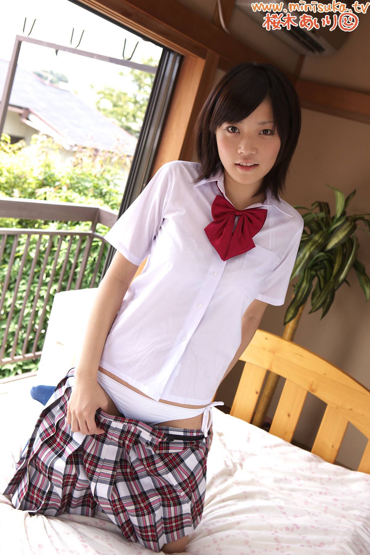 Airi Sakuragi 桜木あいり(1) [Minisuka.tv]现役女子高生